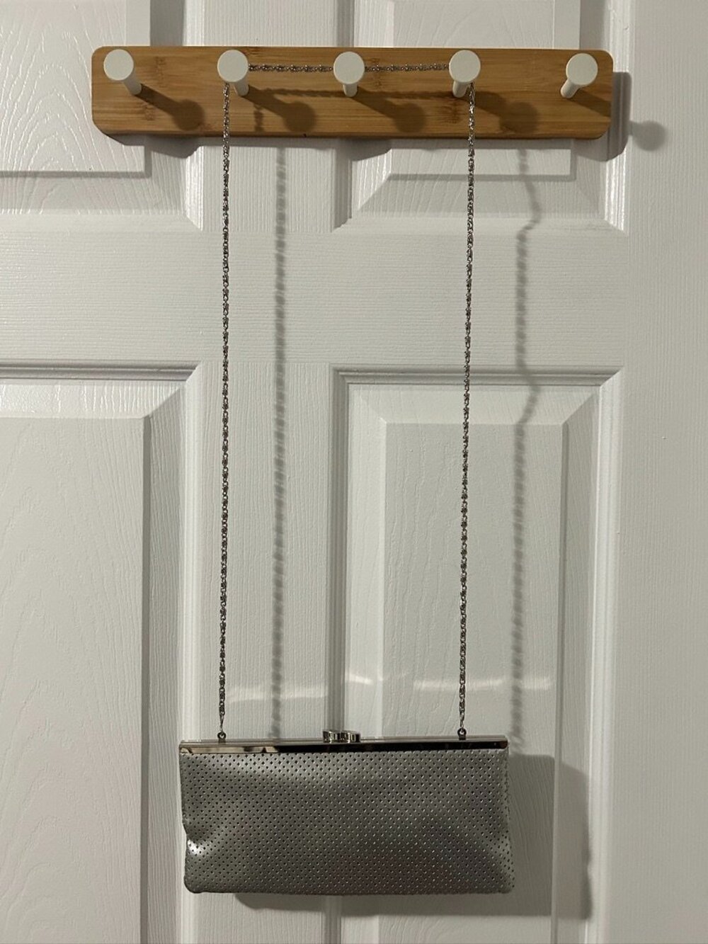 Vintage Silver Clutch